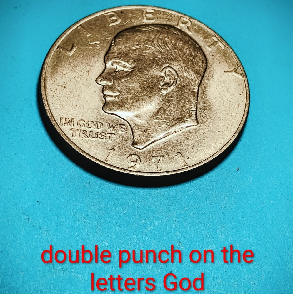 ✅❤️1971 P Eisenhower Dollar Circulated CLAD
